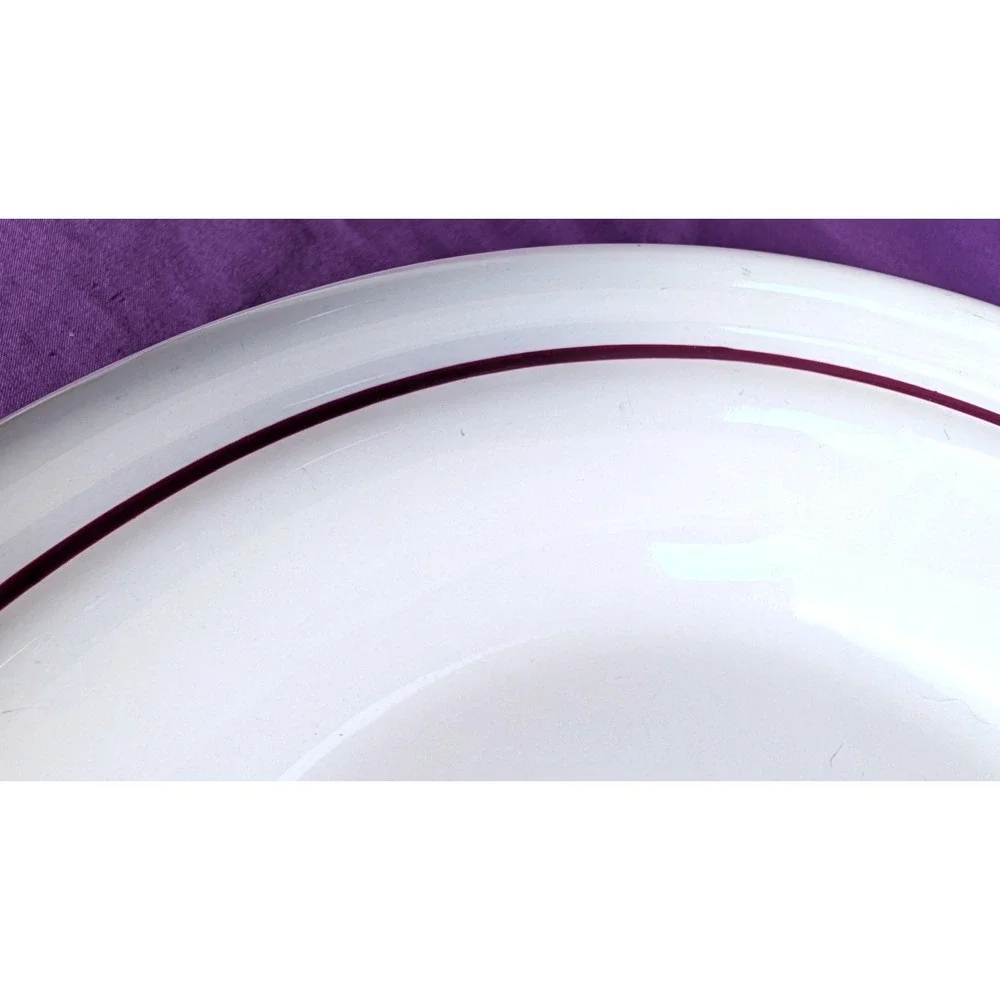 LONGABERGER Pottery USA Woven Traditions Red 10